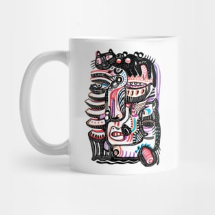 modern face Mug